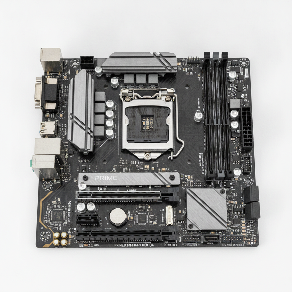 Материнська плата ASUS PRIME H610M-D D4 (PRIME H610M-D D4) (Socket 1700, Intel H610, Micro-ATX) — Оптимальна плата для домашнього та офісного використання