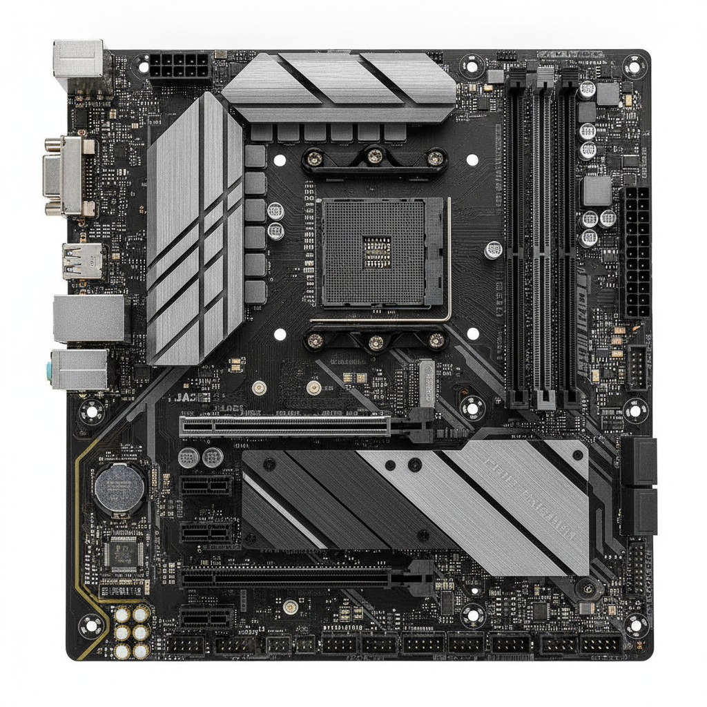 Материнська плата ASUS PRIME B550-Plus (Prime B550-Plus) (Socket AM4, AMD B550, ATX) — Socket AM4: підтримка сучасних процесорів AMD