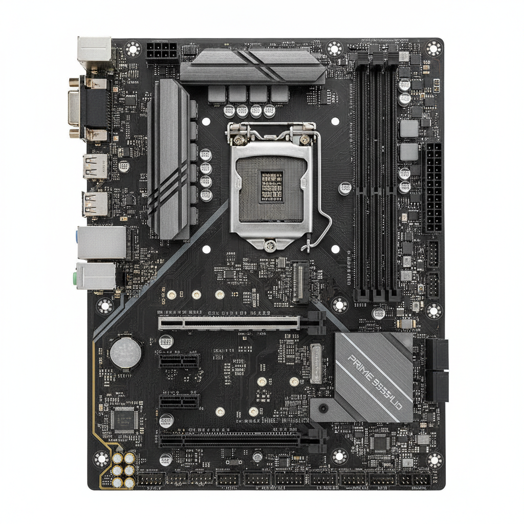 Материнская плата ASUS PRIME B550-Plus (Prime B550-Plus) (Socket AM4, AMD B550, ATX) — Форм-фактор ATX: пространство для расширения