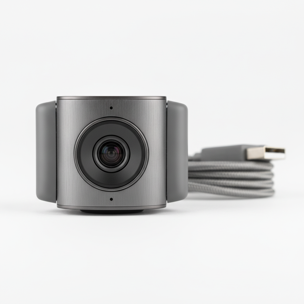 Веб-камера Lenovo 510 FHD Grey 510 FHD Grey (GXC1D66063) — Дротове підключення для стабільної передачі даних