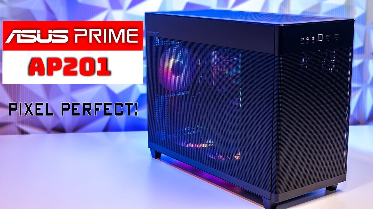 Корпус ASUS Prime AP201 Black mesh (90DC00G0-B39000) Без БП — Mini-Tower корпус для компактних систем