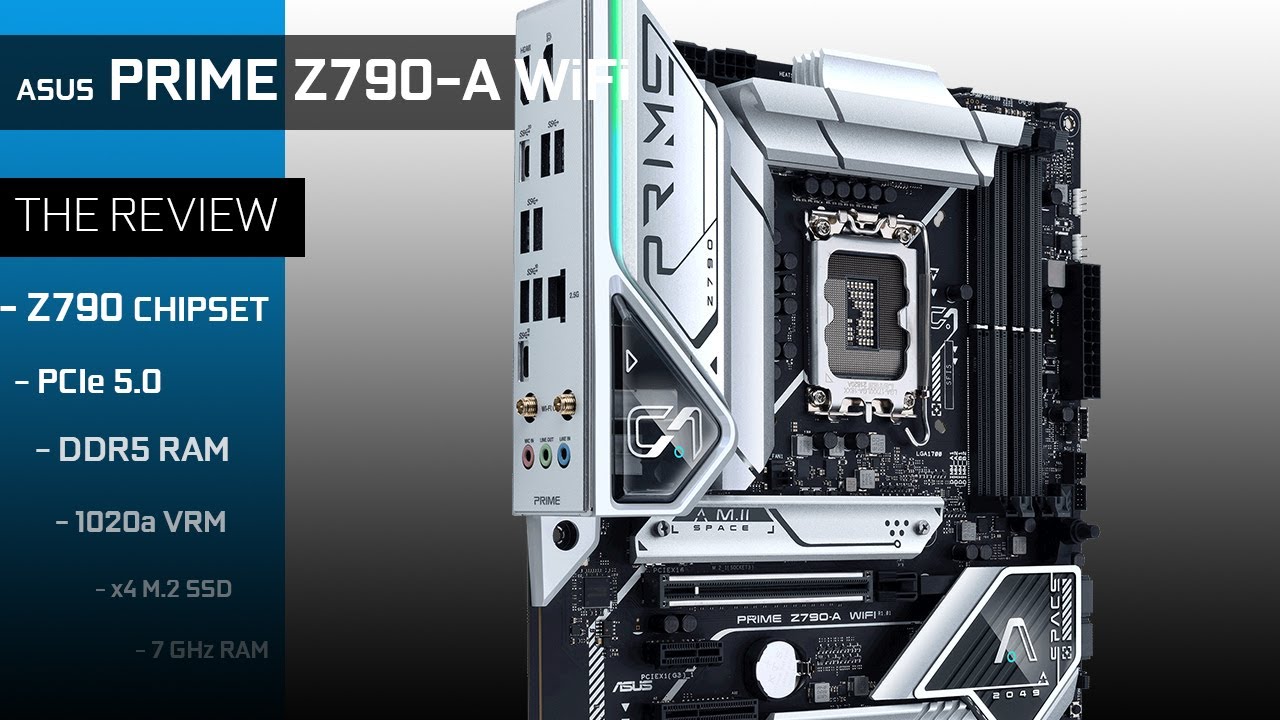 Материнская плата ASUS PRIME Z790-P WIFI (PRIME Z790-P WIFI) (Socket 1700, Intel Z790, ATX) — Socket 1700 для процессоров Intel нового поколения