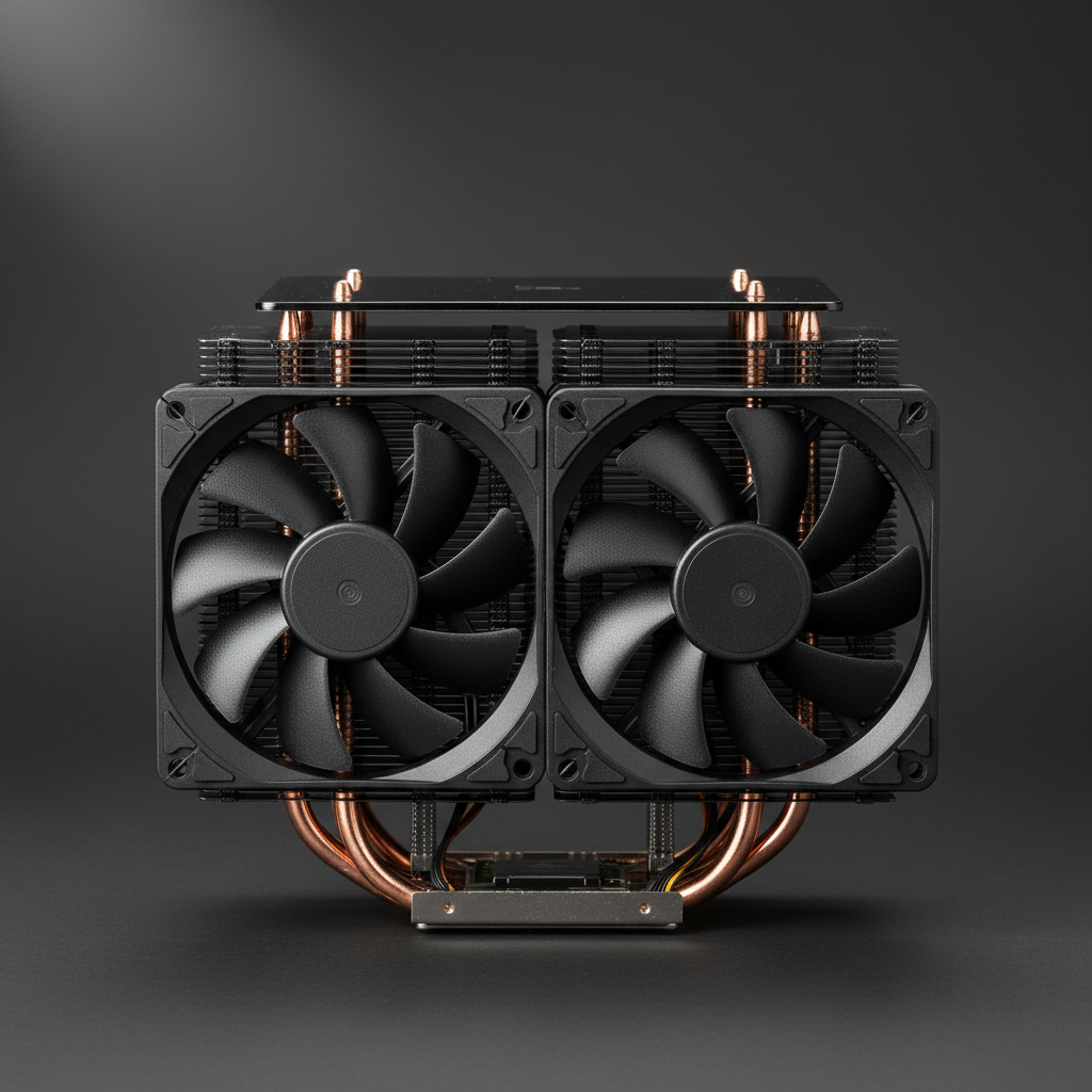 Кулер для процесора ID-Cooling SE-207-XT Advanced Black 1700 (SE-207-XT Advanced Black) — Живлення 12 В для стабільної роботи
