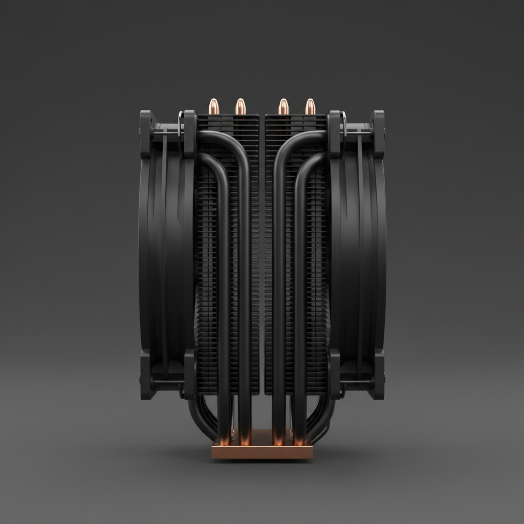 Кулер для процессора ID-Cooling SE-207-XT Advanced Black 1700 (SE-207-XT Advanced Black) — Алюминий и медь для оптимального теплоотвода