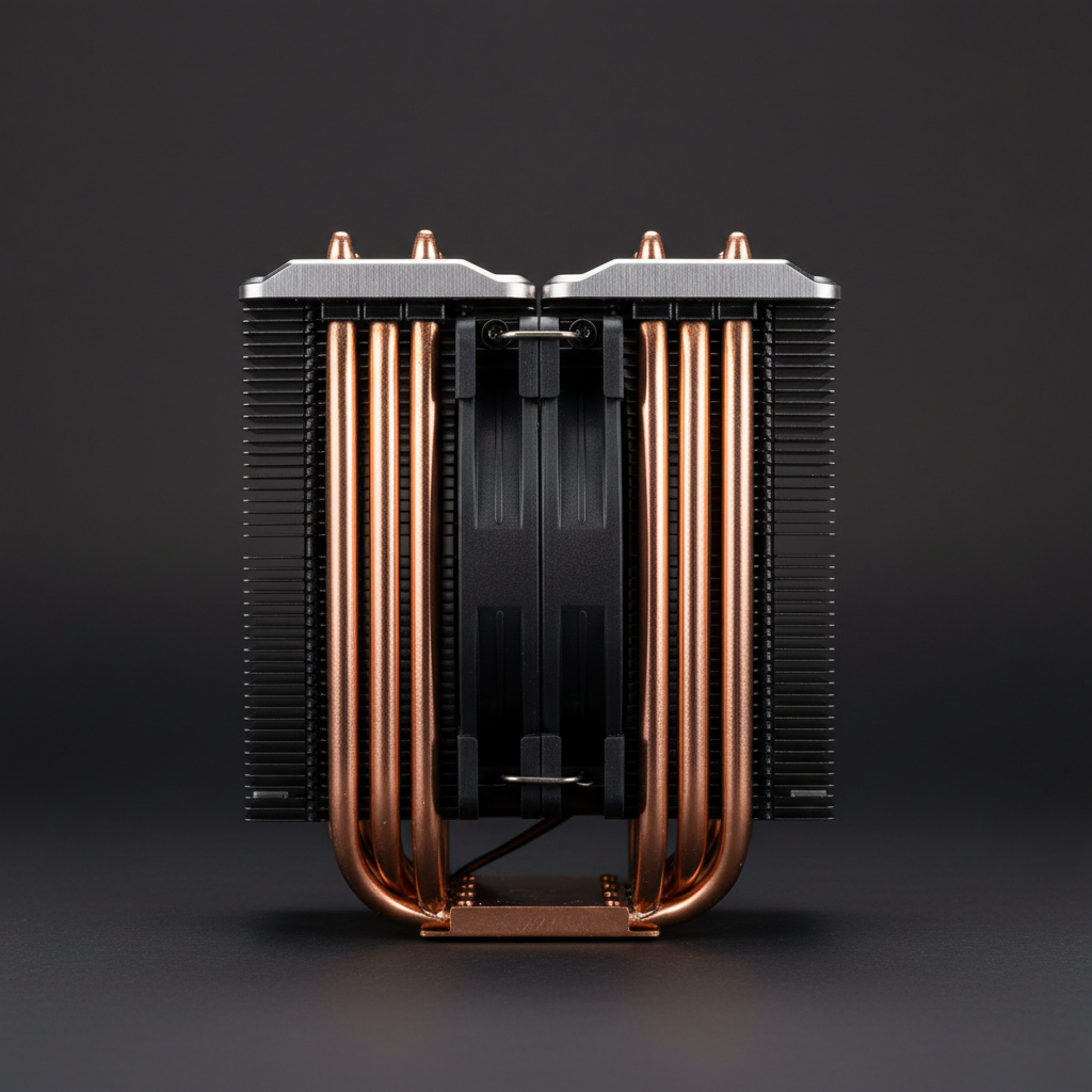 Кулер для процесора ID-Cooling SE-207-XT Advanced Black 1700 (SE-207-XT Advanced Black) — Алюміній і мідь для оптимального тепловідводу