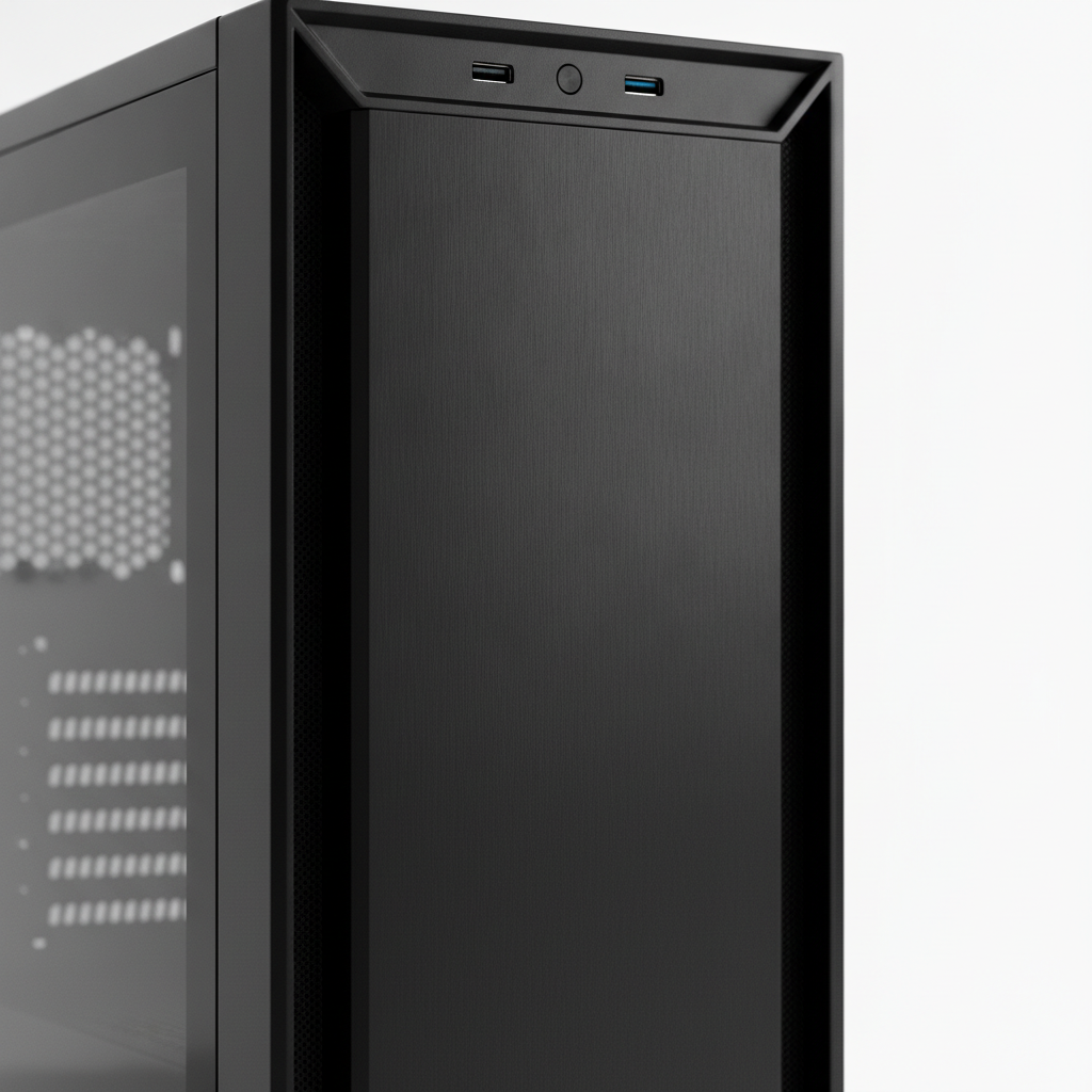 Корпус Vinga CS210B (CS210B) Без БП — Поддержка форм-факторов ATX, Micro-ATX, Mini-ITX