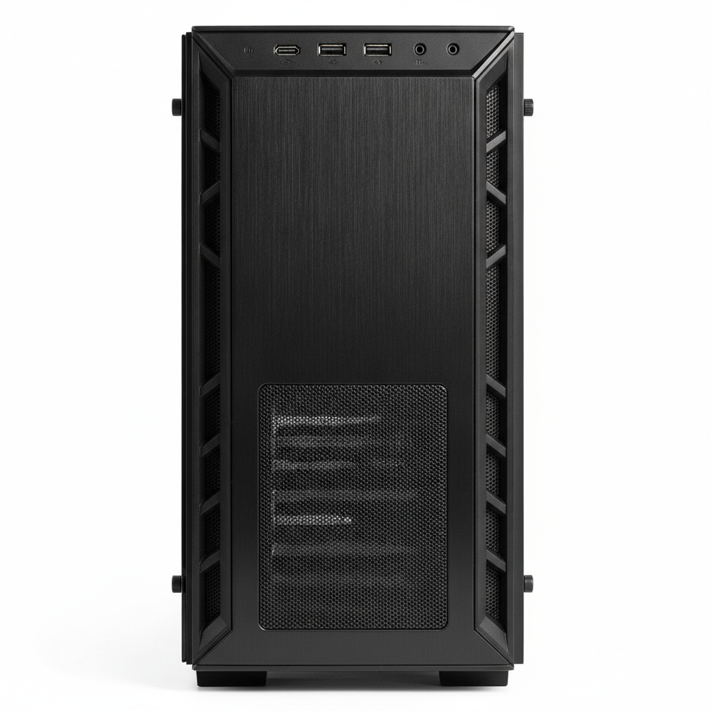 Корпус Vinga CS210B (CS210B) Без БП — Підтримка форм-факторів ATX, Micro-ATX, Mini-ITX
