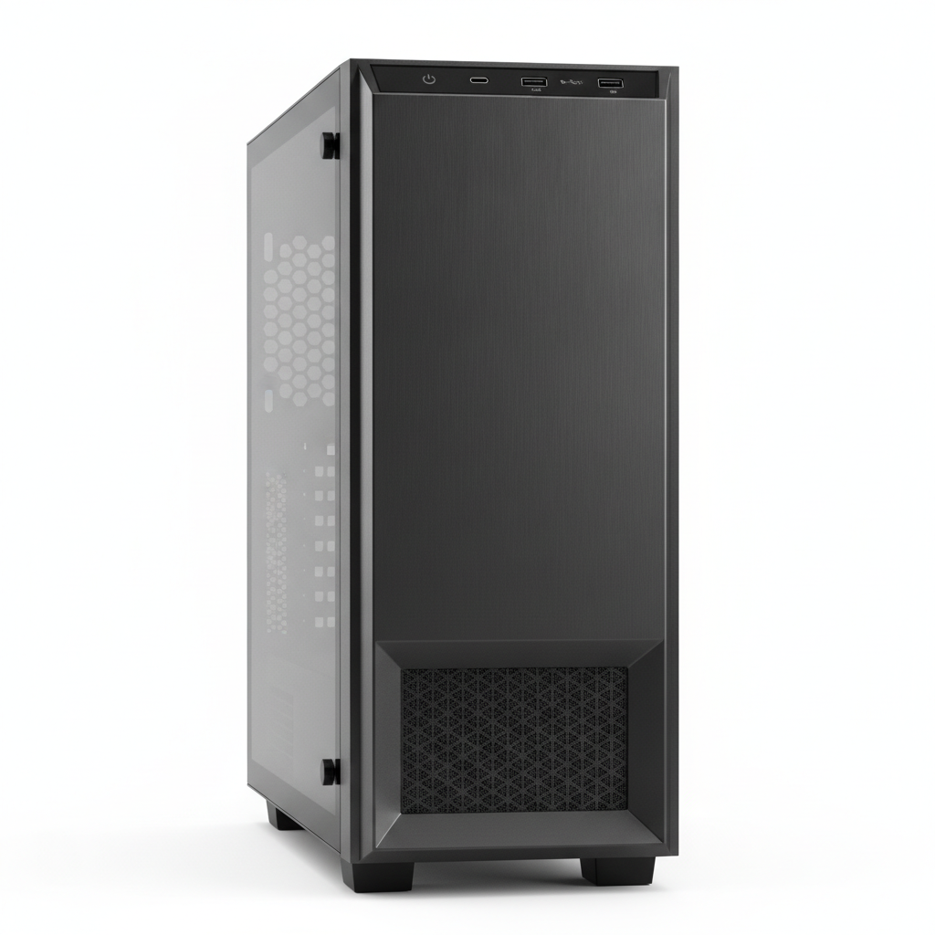 Корпус Vinga CS210B (CS210B) Без БП — Оптимальний корпус для робочих станцій