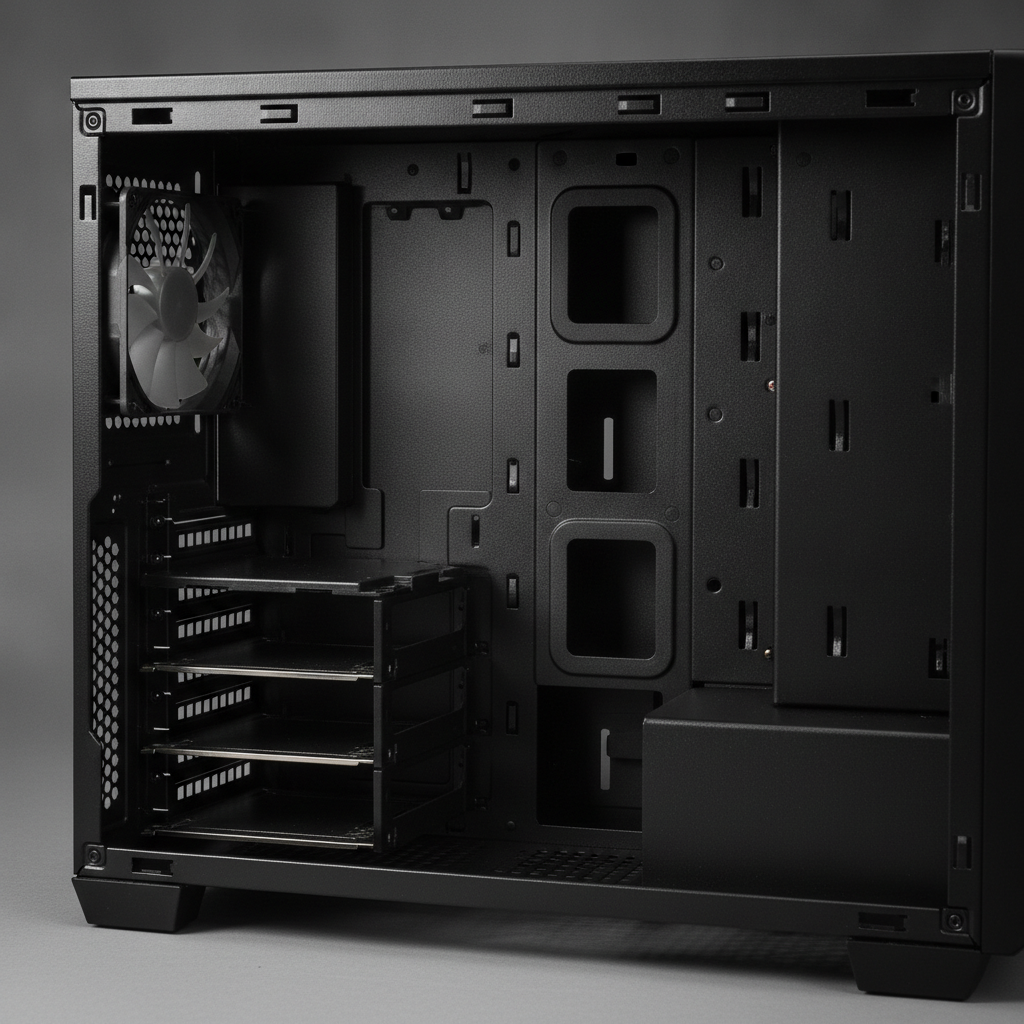 Корпус Chieftec Libra LF-02B-OP (LF-02B-OP) Без БП — Midi-Tower корпус із просторим внутрішнім простором
