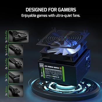 Корпус GameMax 400W Black (ET-211-400W-2U3) 400 Вт — Встроенный вентилятор 92 мм для охлаждения