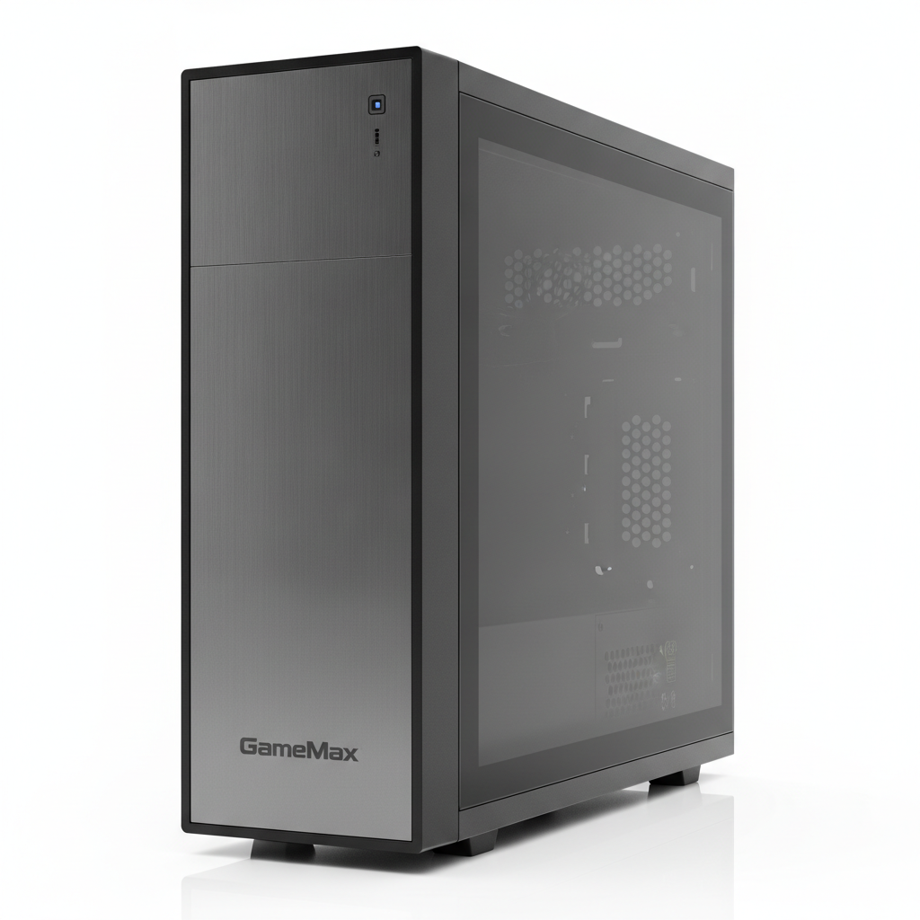 Корпус GameMax 400W Black (ET-211-400W-2U3) 400 Вт