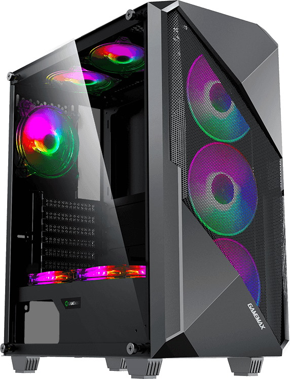 Корпус GameMax Revolt (Revolt) Без БП — Встроенные вентиляторы 120 мм для охлаждения