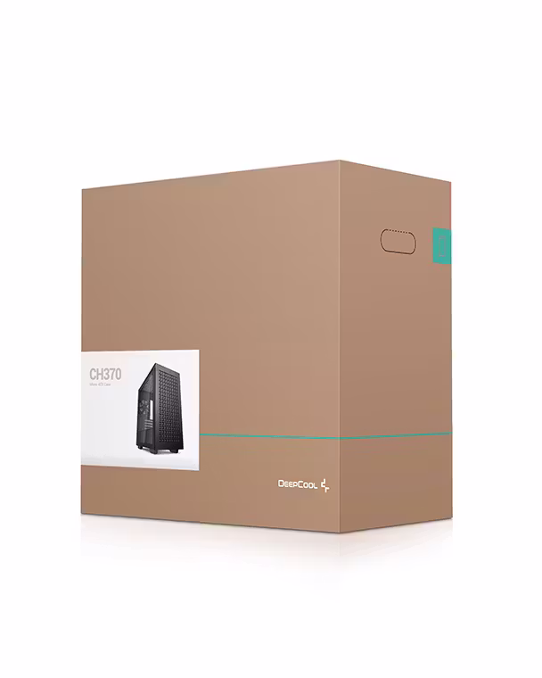 Корпус Deepcool CH370 White (R-CH370-WHNAM1-G-1) Без БП — Поддержка Micro-ATX и Mini-ITX плат