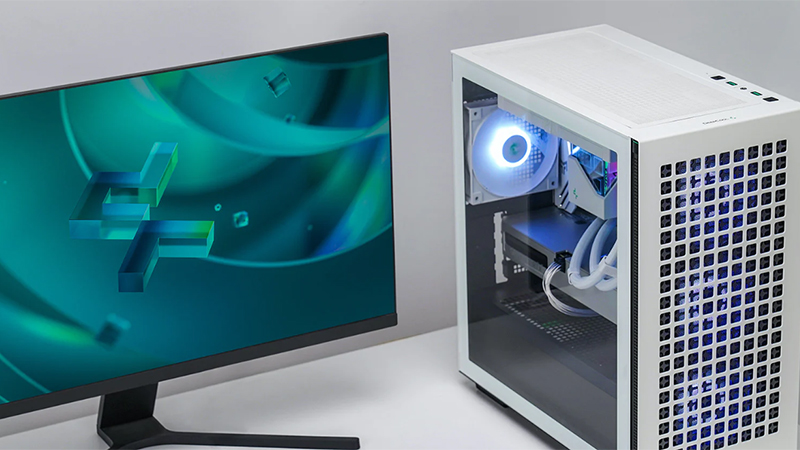 Корпус Deepcool CH370 White (R-CH370-WHNAM1-G-1) Без БП — Ігровий корпус з оптимізованою вентиляцією