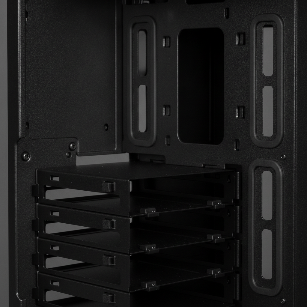 Корпус Vinga CS110B (CS110B) — Midi-Tower корпус: оптимальна компактність і простір
