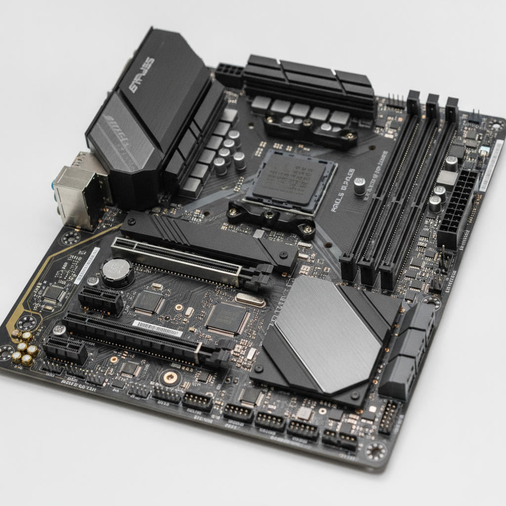 Материнская плата ASUS PRIME B650-PLUS (PRIME B650-PLUS) (Socket AM5, AMD B650, ATX) — Оптимизация для геймерских систем