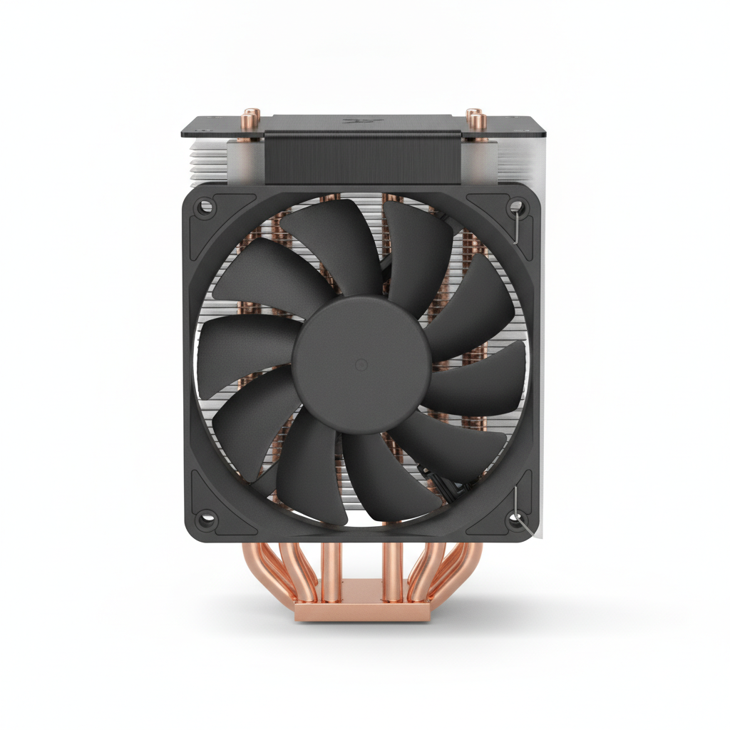 Кулер для процессора Deepcool AK400 1700 AM5 (R-AK400-BKNNMN-G-1) (AK400) — Гидродинамический подшипник для длительной работы