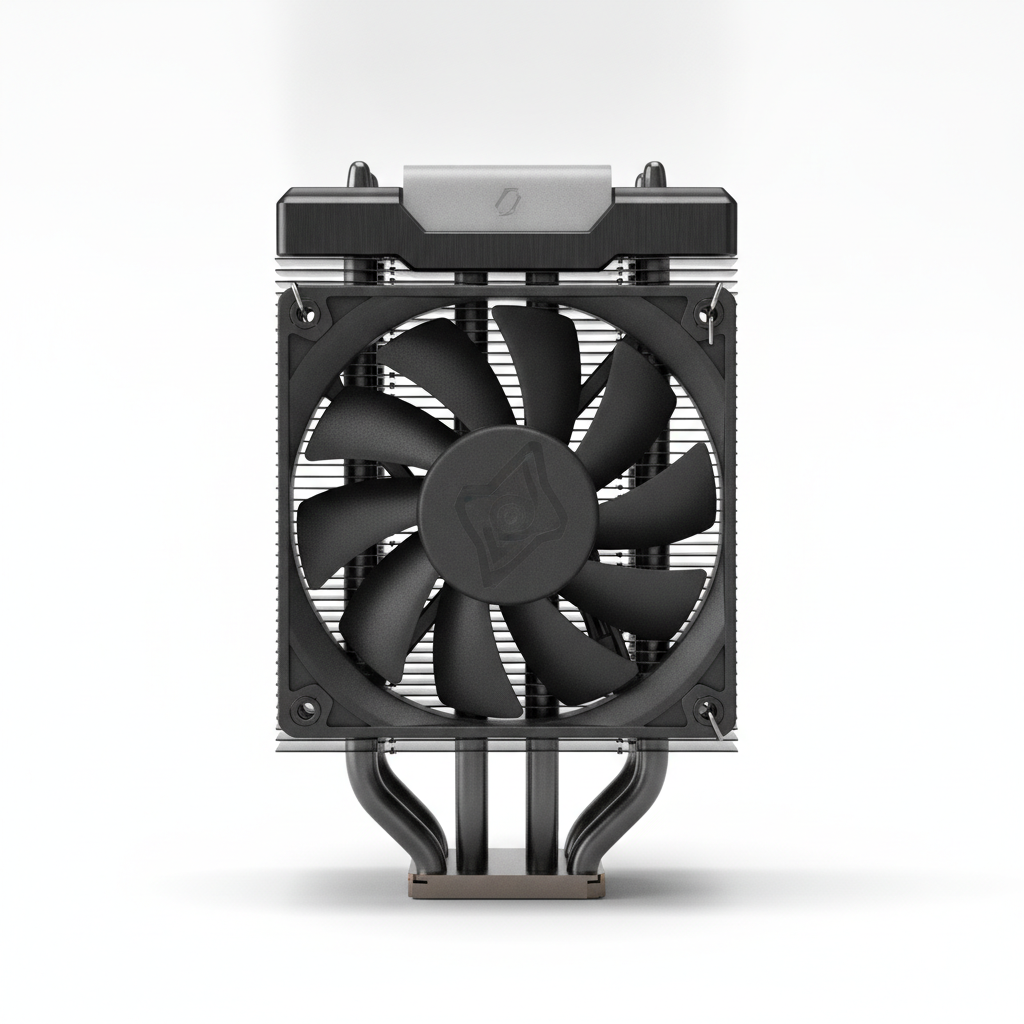 Кулер для процесора Deepcool AK400 1700 AM5 (R-AK400-BKNNMN-G-1) (AK400) — Гідродинамічний підшипник для тривалої роботи