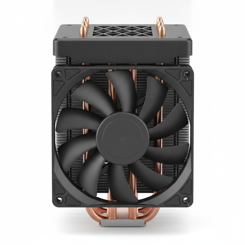 Кулер для процесора Deepcool AK400 1700 AM5 (R-AK400-BKNNMN-G-1) (AK400) — Баштова конструкція для ефективного охолодження