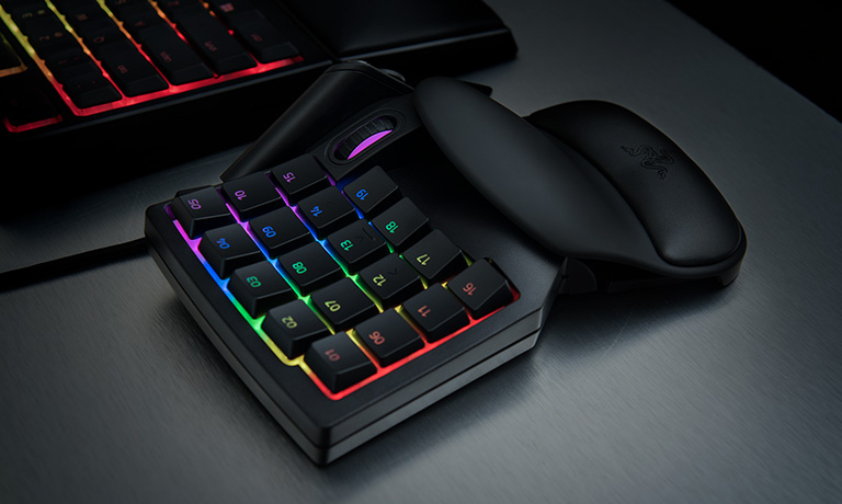 Клавіатура Razer Tartarus V2 USB Black (RZ07-02270100-R3M1) — Механічно-мембранні клавіші для точності та комфорту