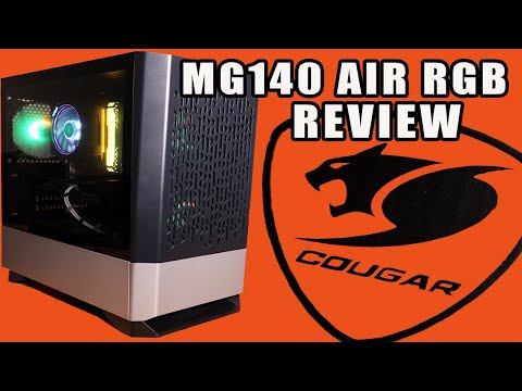 Корпус Cougar MG140 AIR RGB (White) (MG140 AIR RGB (White)) Без БП — Поддержка Micro-ATX и Mini-ITX плат