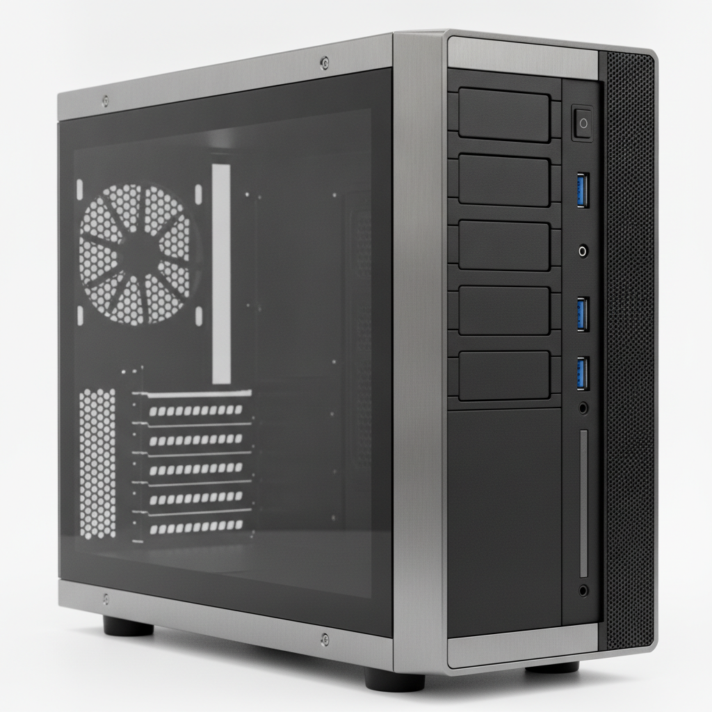Корпус GameMax MT307-4U3C (MT307-4U3C) Без БП — Оптимізація для робочих станцій