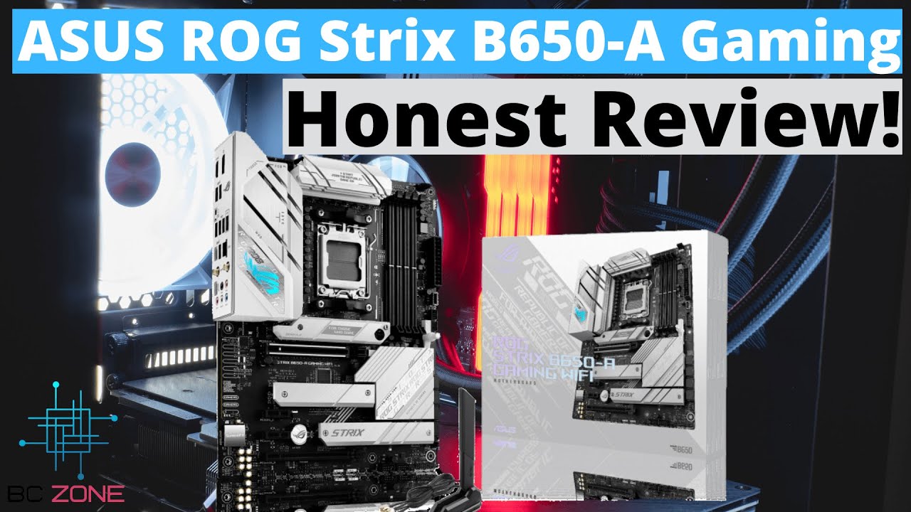 Материнская плата ASUS ROG STRIX B650-A GAMING WIFI (ROG STRIX B650-A GAMING WIFI) (Socket AM5, AMD B650, ATX) — Socket AM5: современная платформа для процессоров AMD