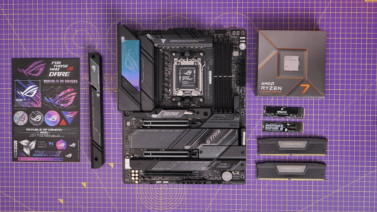 Материнська плата ASUS ROG STRIX B650-A GAMING WIFI (ROG STRIX B650-A GAMING WIFI) (Socket AM5, AMD B650, ATX) — Підтримка оперативної пам'яті до 128 ГБ