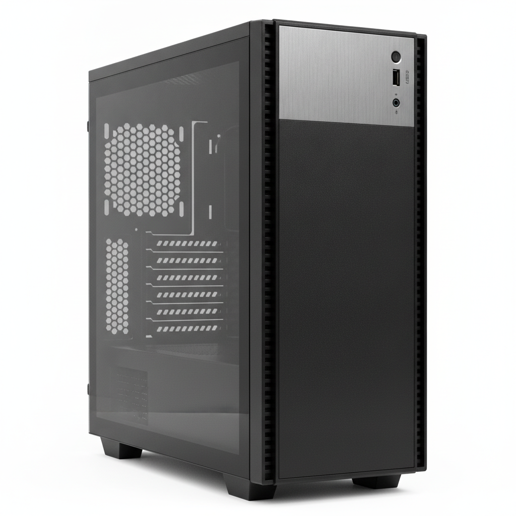Корпус GameMax ET-211-NP-U3 (ET-211-U3 NP) Без БП — Оптимізація для робочих станцій
