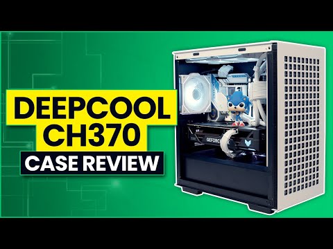 Корпус Deepcool CH370 Black (R-CH370-BKNAM1-G-1) — Mini-Tower: компактный форм-фактор корпуса