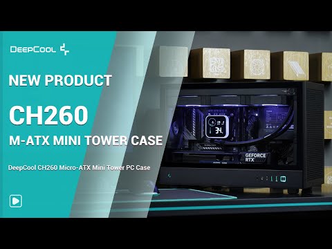 Корпус Deepcool CH370 Black (R-CH370-BKNAM1-G-1)