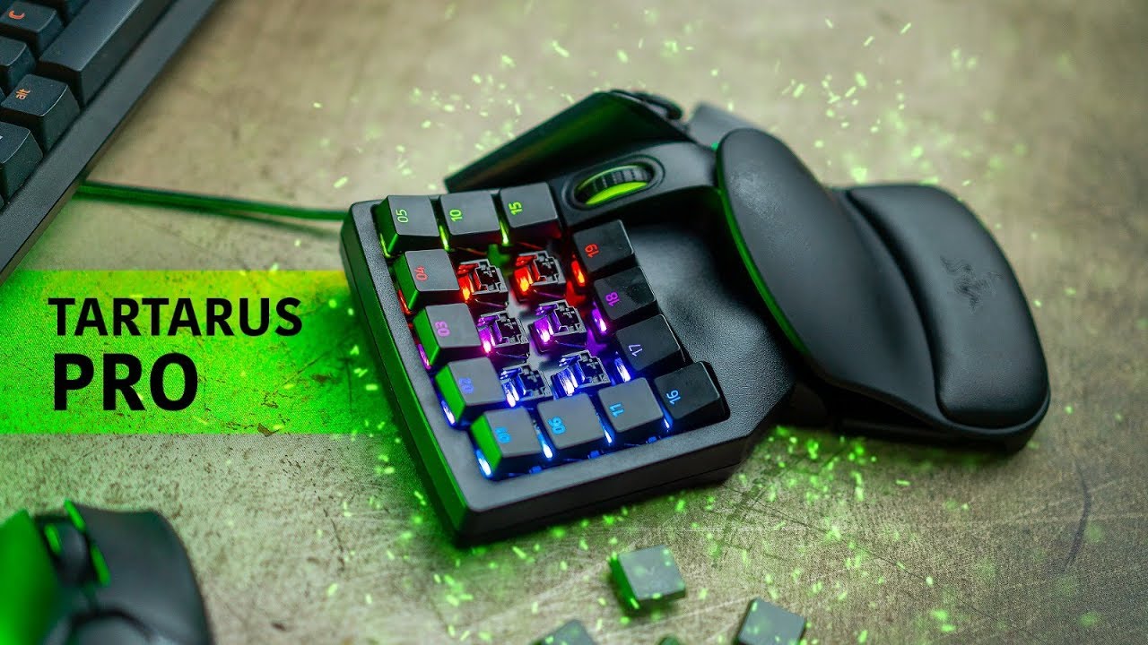 Клавіатура Razer Tartarus Pro Analog Optical Switches USB Black (RZ07-03110100-R3M1) — Механічно-мембранні клавіші: комфорт і точність