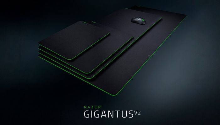 Ігрова поверхня Razer Gigantus V2 Large (RZ02-03330300-R3M1) — Розміри ігрової поверхні 450х400 мм