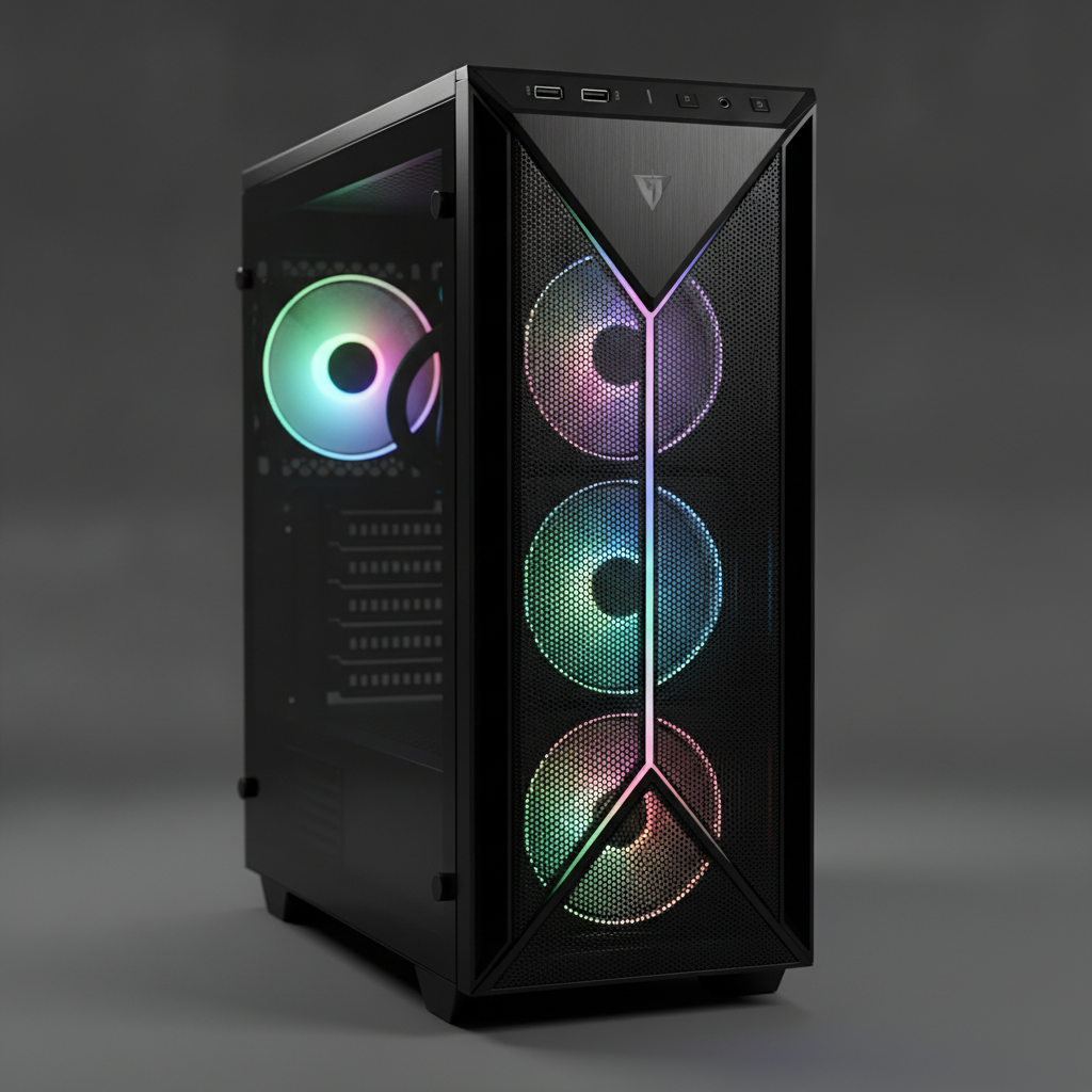 Корпус Cougar Archon 2 Mesh RGB (Black) (Archon 2 Mesh RGB (Black)) Без БП — Mini-Tower корпус для компактних систем