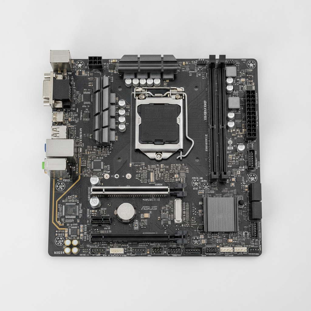 Материнська плата ASUS PRIME H610M-K D4 (PRIME H610M-K D4) (Socket 1700, Intel H610, Micro-ATX) — Micro-ATX форм-фактор для компактних систем