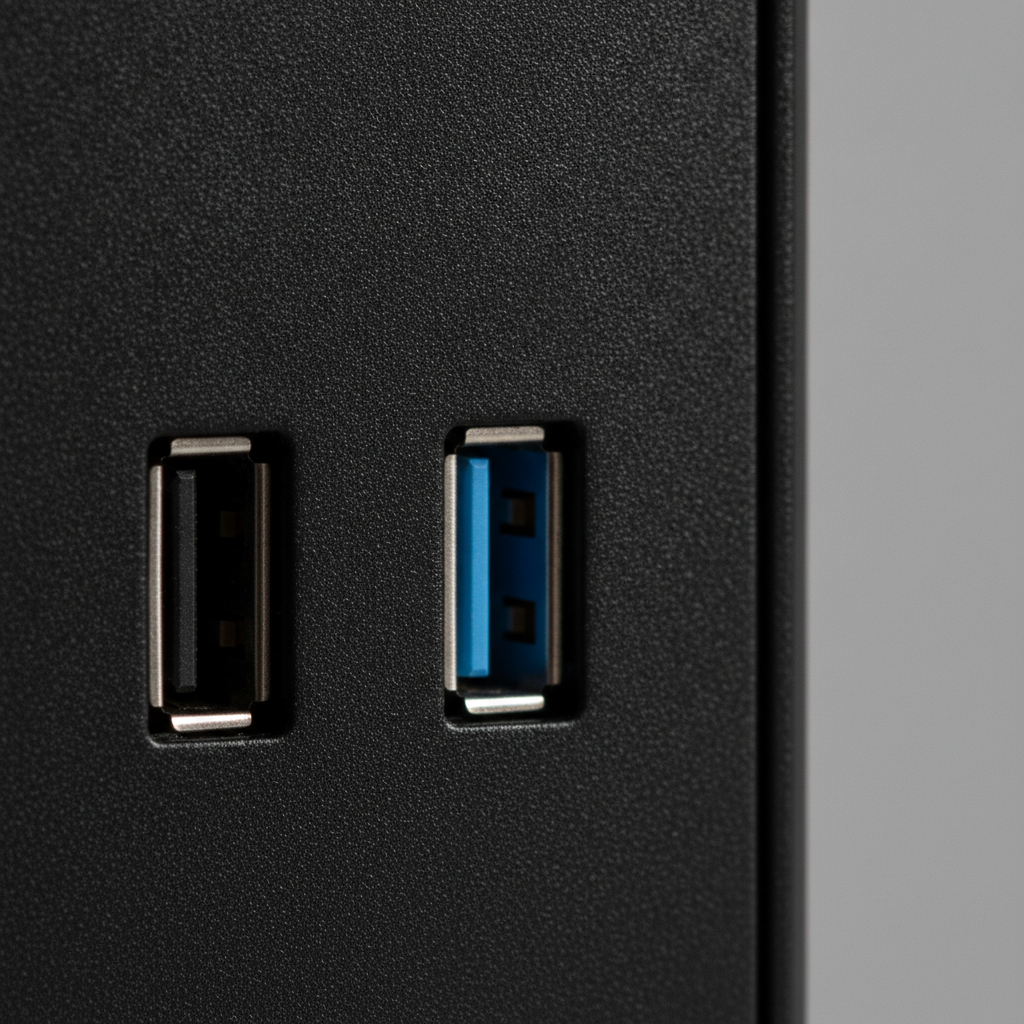 Корпус Vinga Tank (Tank) — Порты USB 2.0 и USB 3.0 для подключения