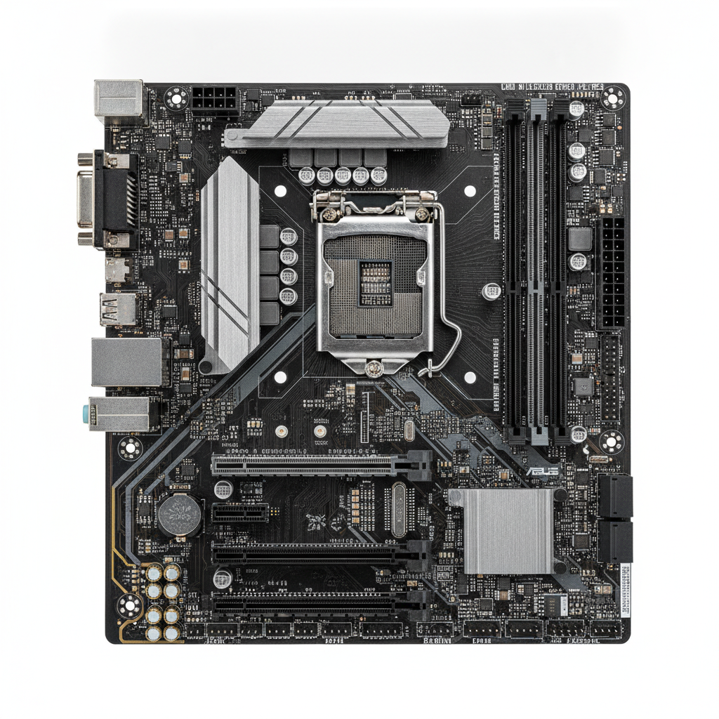 Материнская плата ASUS PRIME B550M-K (Prime B550M-K) (Socket AM4, AMD B550, Micro-ATX) — Сокет Socket AM4 для процессоров AMD
