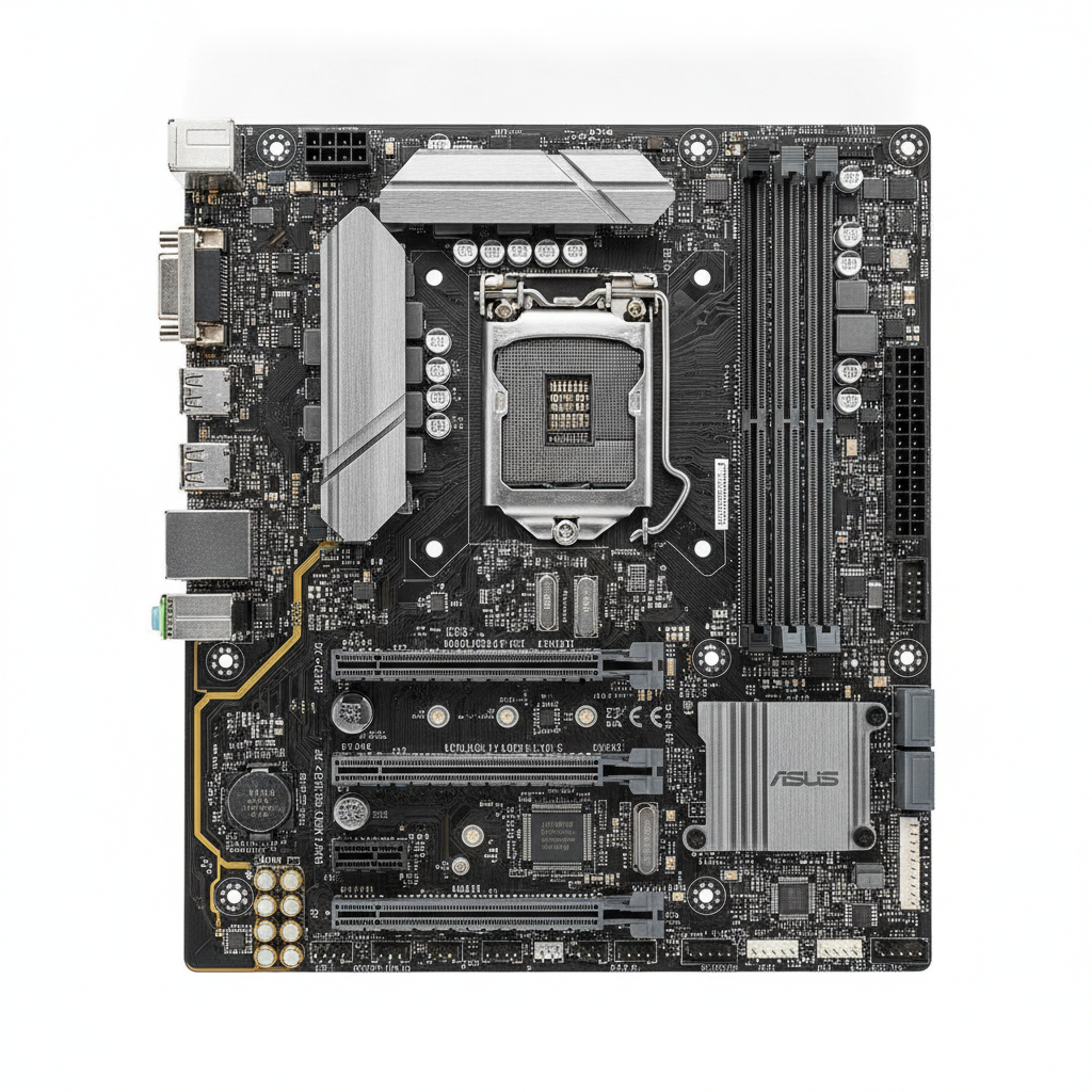 Материнская плата ASUS PRIME B550M-K (Prime B550M-K) (Socket AM4, AMD B550, Micro-ATX) — Micro-ATX форм-фактор для компактных систем