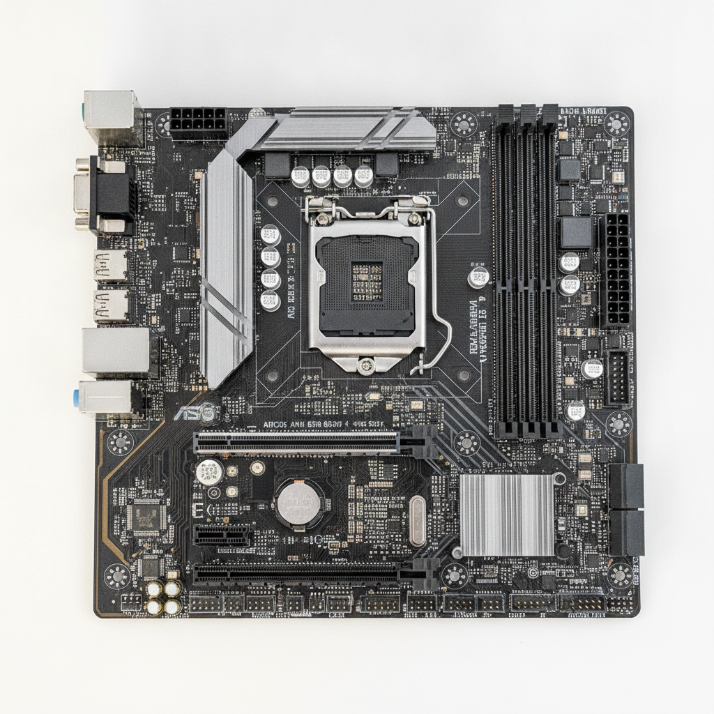 Материнська плата ASUS PRIME B550M-K (Prime B550M-K) (Socket AM4, AMD B550, Micro-ATX) — Micro-ATX форм-фактор для компактних систем