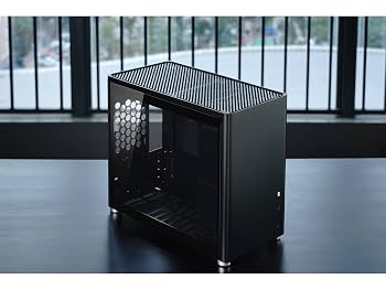 Корпус Jonsbo D30 Aluminum Black (D30 Black) — Корпус із алюмінію для ігрових ПК