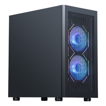 Корпус Jonsbo D30 Aluminum Black (D30 Black) — Інтерфейси USB 3.0 та Type-C для швидкого підключення
