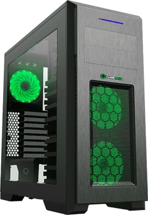 Корпус GameMax Draco XD Black (Draco XD) — Midi-Tower корпус із просторим внутрішнім простором