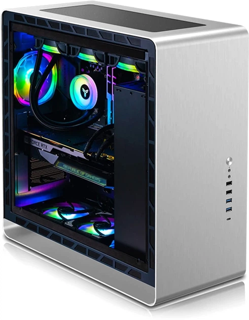 Корпус Jonsbo U5 Aluminum Black (U5 Black) — Корпус із алюмінію для кращого охолодження