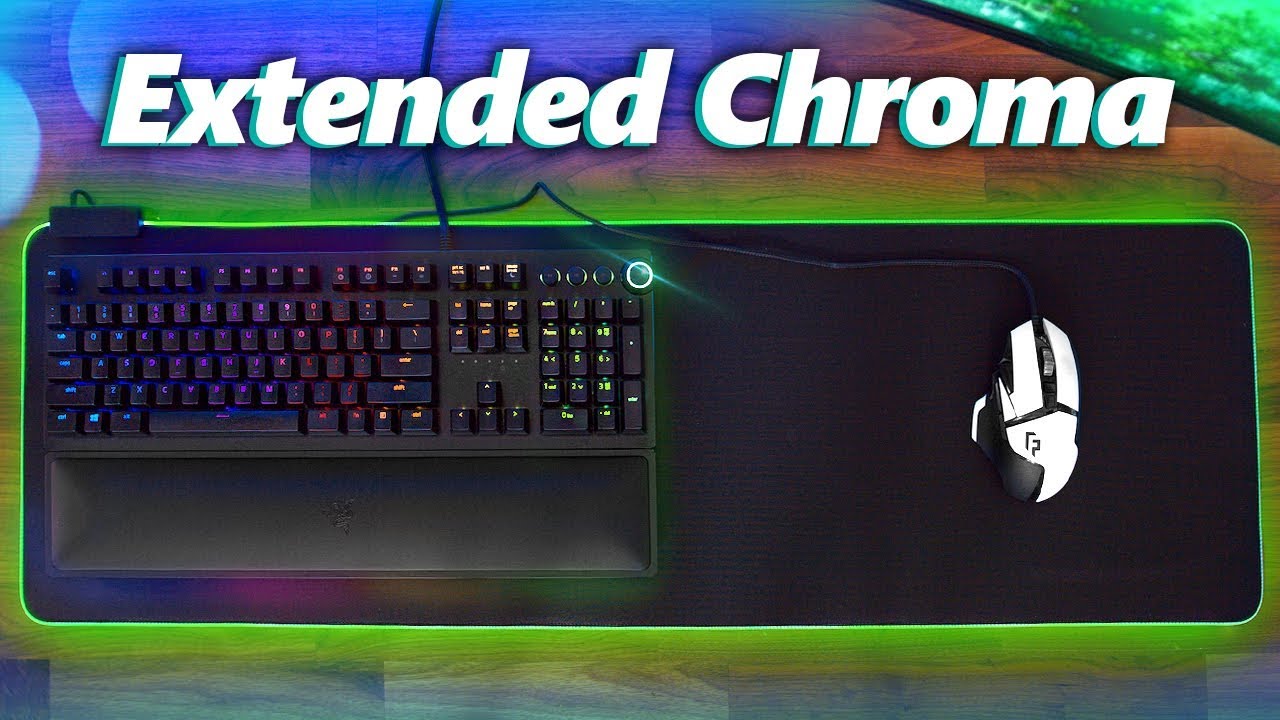 Игровая поверхность Razer Goliathus CHROMA Extended Black (RZ02-02500300-R3M1) — Размеры игровой поверхности 920х294 мм