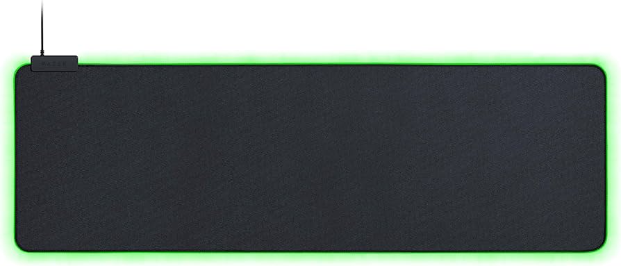 Ігрова поверхня Razer Goliathus CHROMA Extended Black (RZ02-02500300-R3M1) — Чорний колір для стильного дизайну