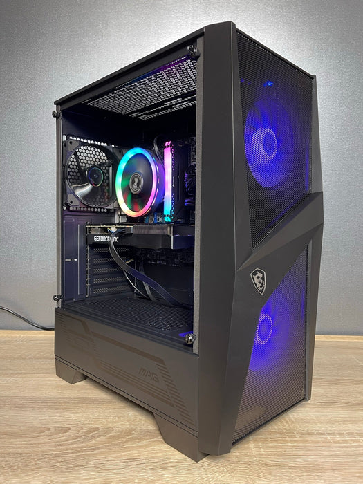 Корпус MSI MAG Forge 100M Black (MAG Forge 100M) — Ігровий корпус із покращеним охолодженням