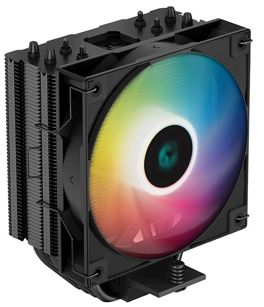 Кулер для процесора Deepcool AG400 BK ARGB 1700 AM5 (R-AG400-BKANMC-G-2)