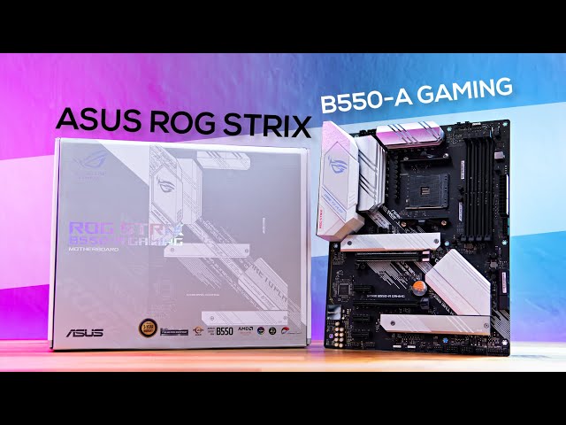 Материнська плата ASUS ROG STRIX B550-A Gaming (ROG STRIX B550-A GAMING) (Socket AM4, AMD B550, ATX) — Чипсет AMD B550: підтримка сучасних технологій