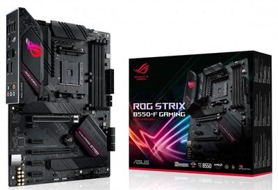 Материнська плата ASUS ROG STRIX B550-A Gaming (ROG STRIX B550-A GAMING) (Socket AM4, AMD B550, ATX) — Основні роз'єми живлення 24+8+4 контакти