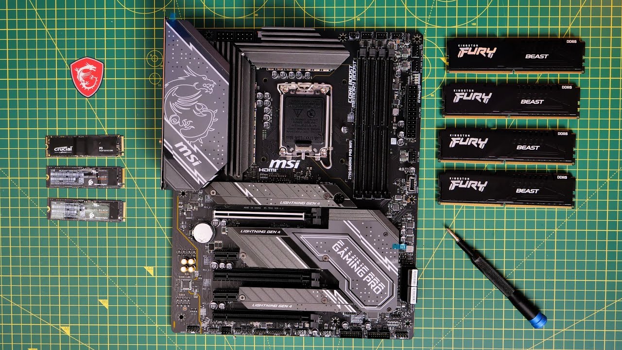 Материнская плата MSI PRO Z790-P WIFI (PRO Z790-P WIFI) (Socket 1700, Intel Z790, ATX) — Socket 1700: совместимость с современными процессорами Intel